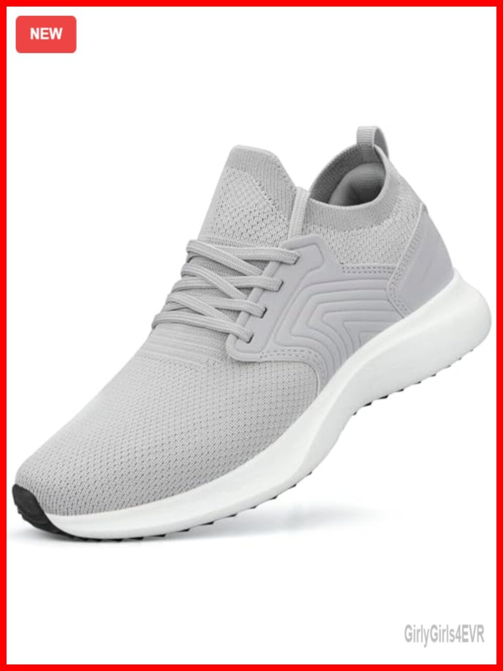 Women's Lightweight Breathable Slip On Sneakers Athletic Running Walking Shoes